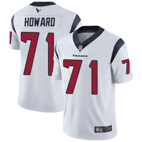 Houston Texans Limited White Men Tytus Howard Road Jersey NFL Football 71 Vapor Untouchable